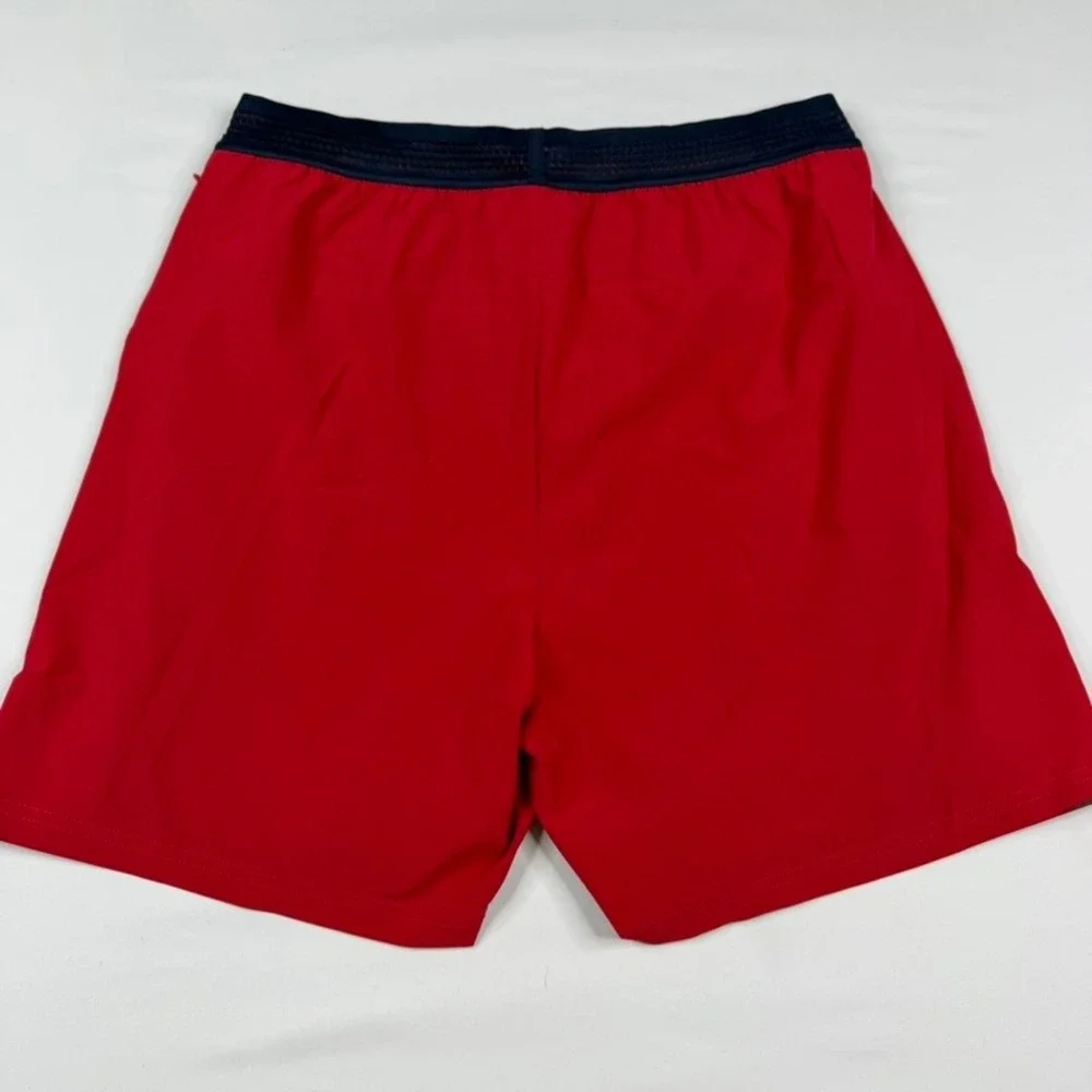 Rhone Swift Lined Athletic Shorts Mens Medium Red Training Gym 6